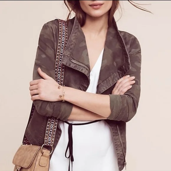 Anthropologie Marrakech camo jacket - Picture 2 of 14